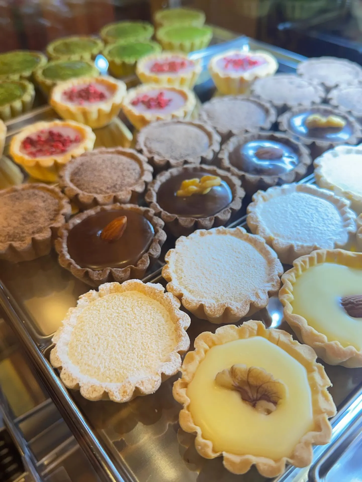 今日から1週間、バレンタイン限定!!生チョコタルトがでます✨